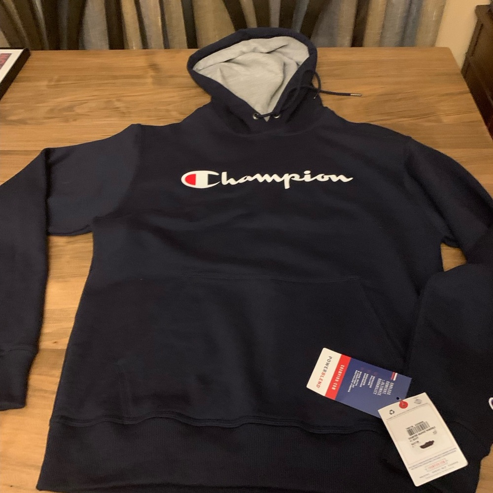 Champion navy hoody